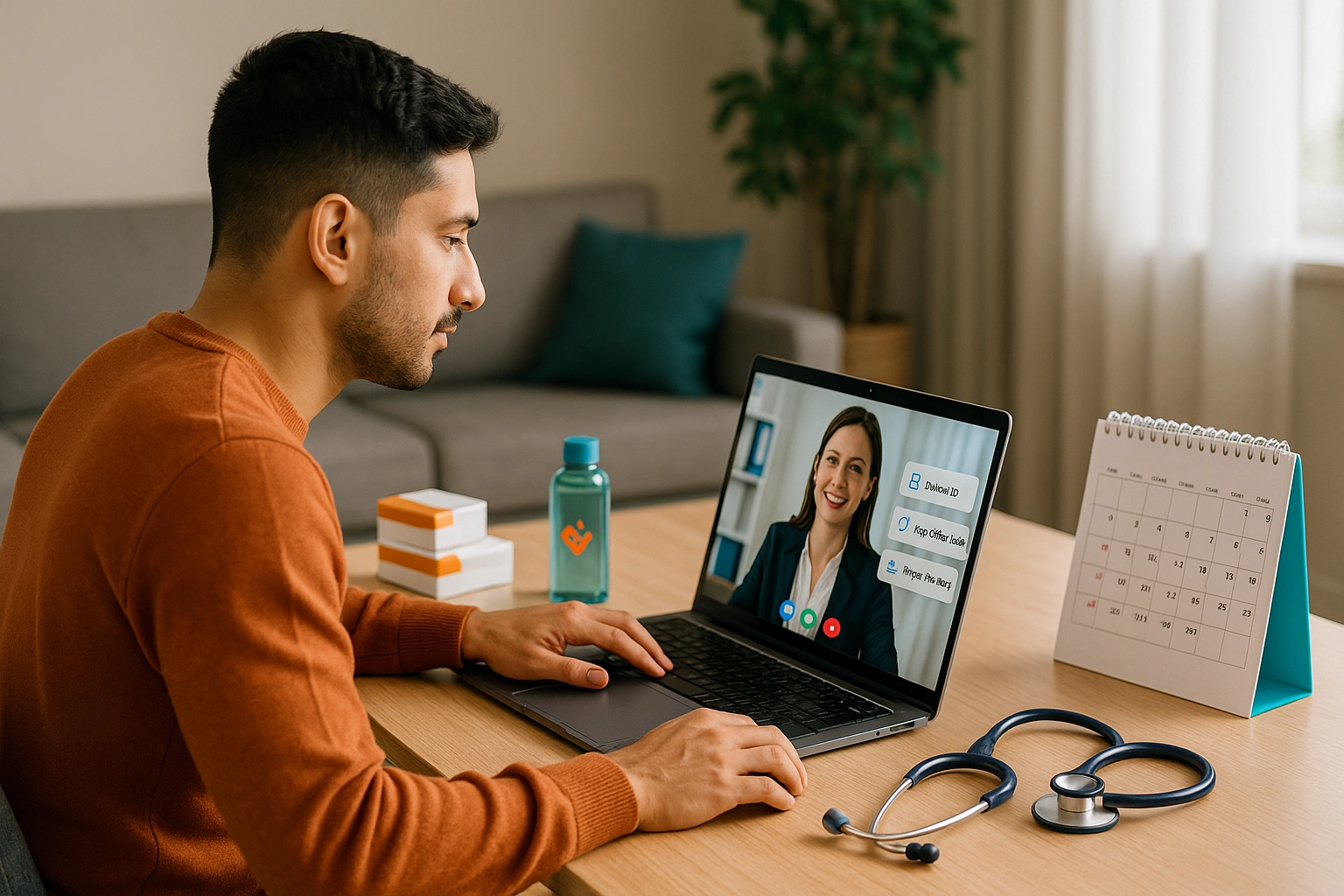 HR team onboarding medical staff digitally using HRDMS on tablets
