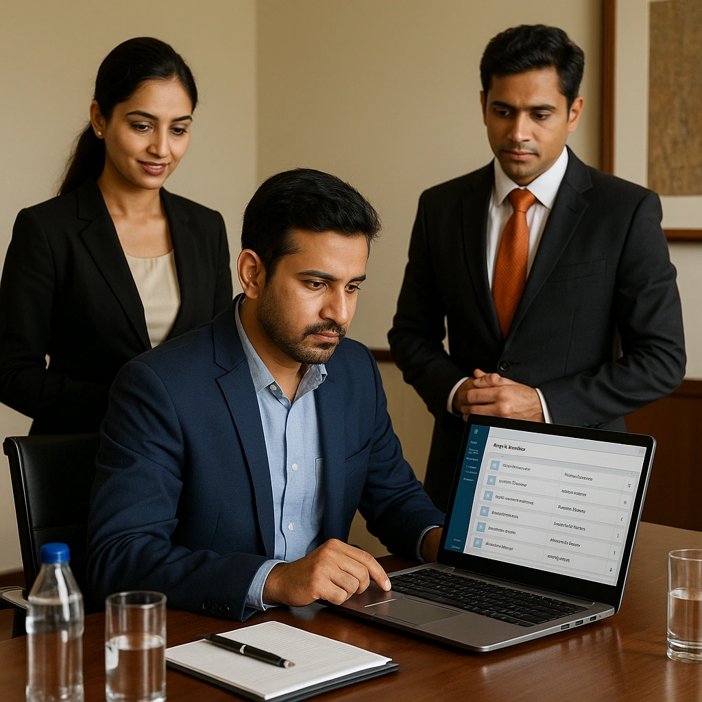 Hospitality staff managing documents and compliance using ShareDocs Enterpriser ECM